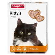 Beaphar Kitty's Protein для нормализации обмена вещест у кошек и котят 75 табл.